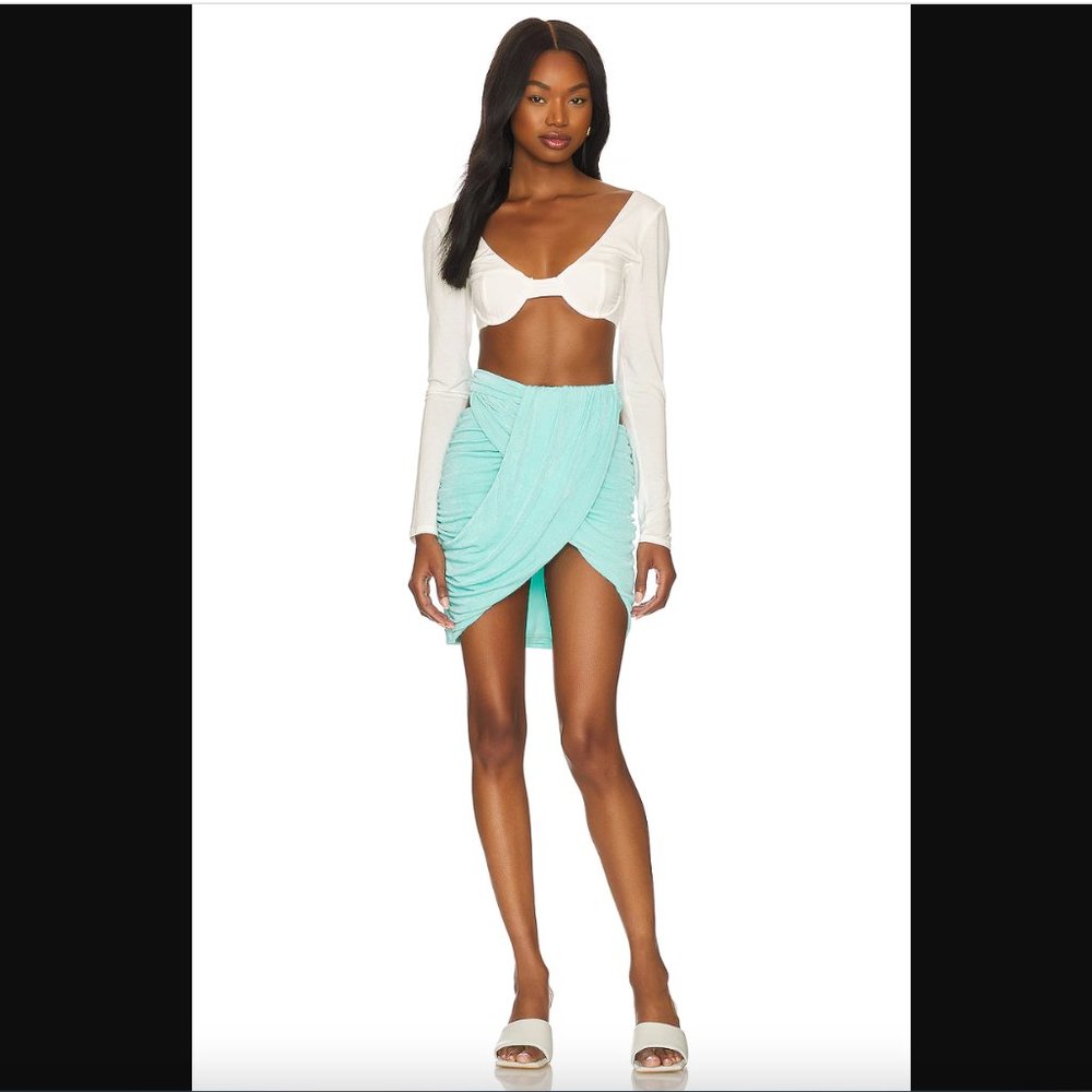 superdown Aracely Wrap Skirt